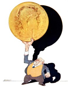 レイモンドポアンカレ、フランスのアスリート、スペインの漫画、1926年 作： Unknown